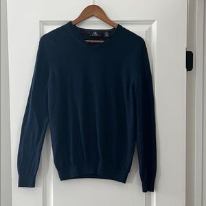 Calvin Klein Men's Deep Blue V-Neck Sweater